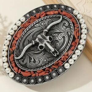 COPY - New bull belt buckle hundreds more listed